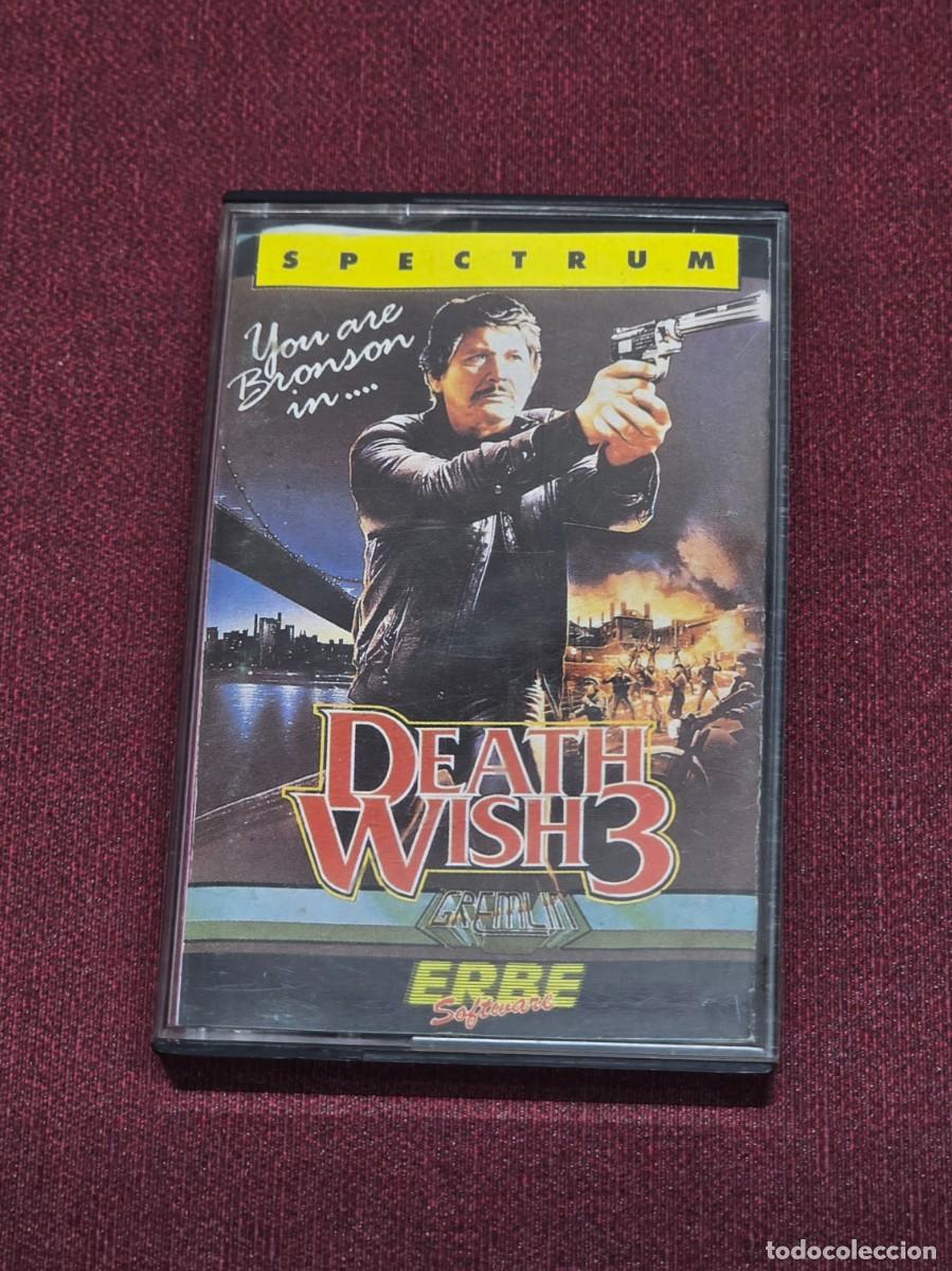 Videojuegos y consolas: Death Wish 3 from Gremlin - Juego Spectrum Cassette. ERBE