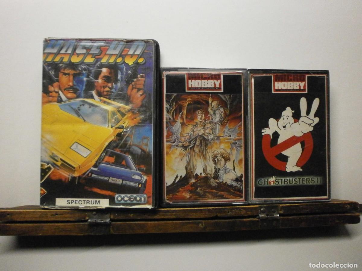 Videojuegos y consolas: lote juegos spectrum