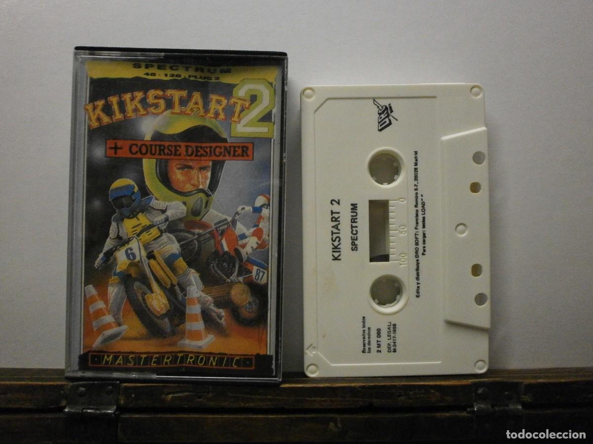 Videojuegos y consolas: juego spectrum kikstart 2 - Foto 1