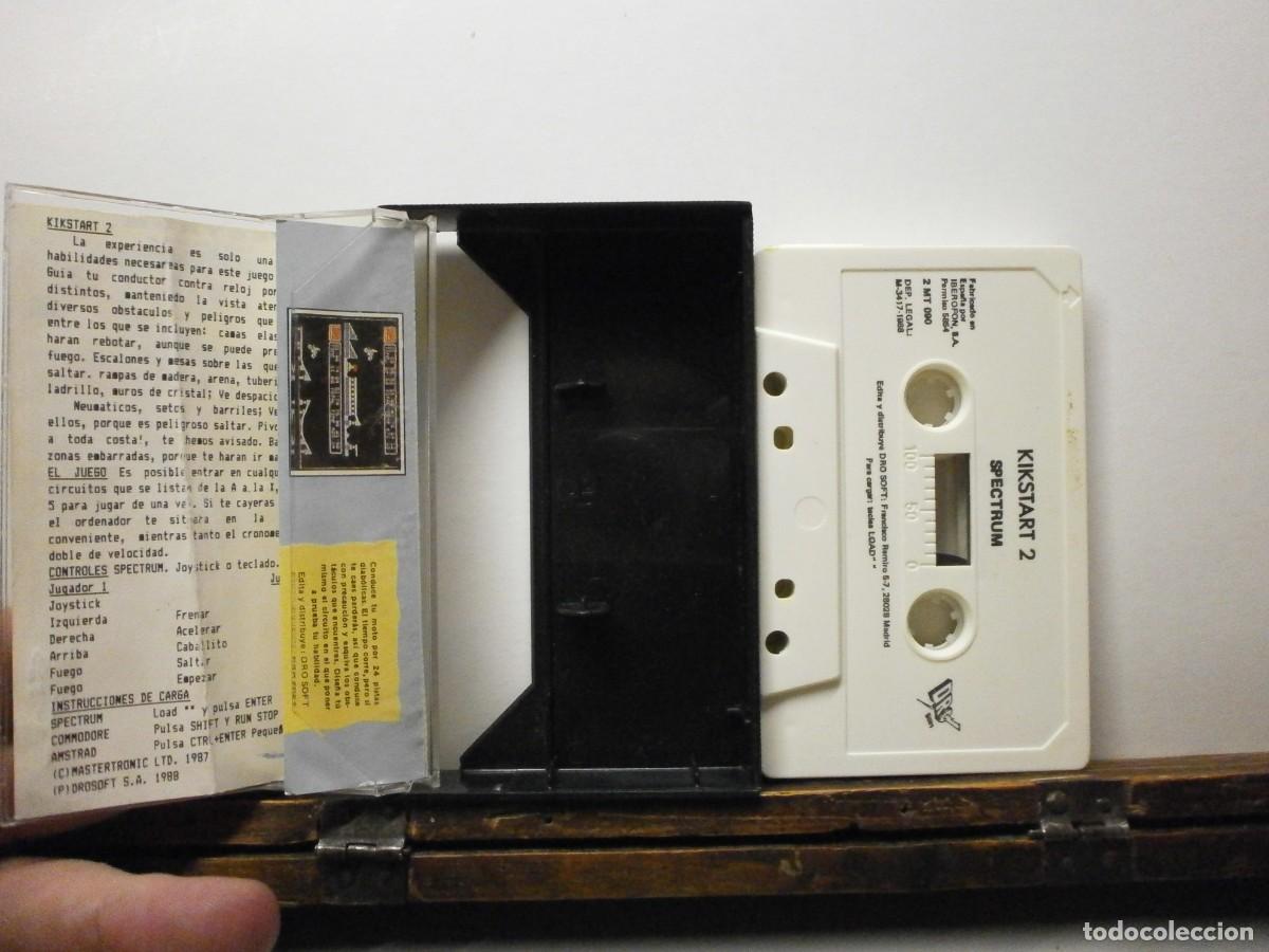 Videojuegos y consolas: juego spectrum kikstart 2 - Foto 2