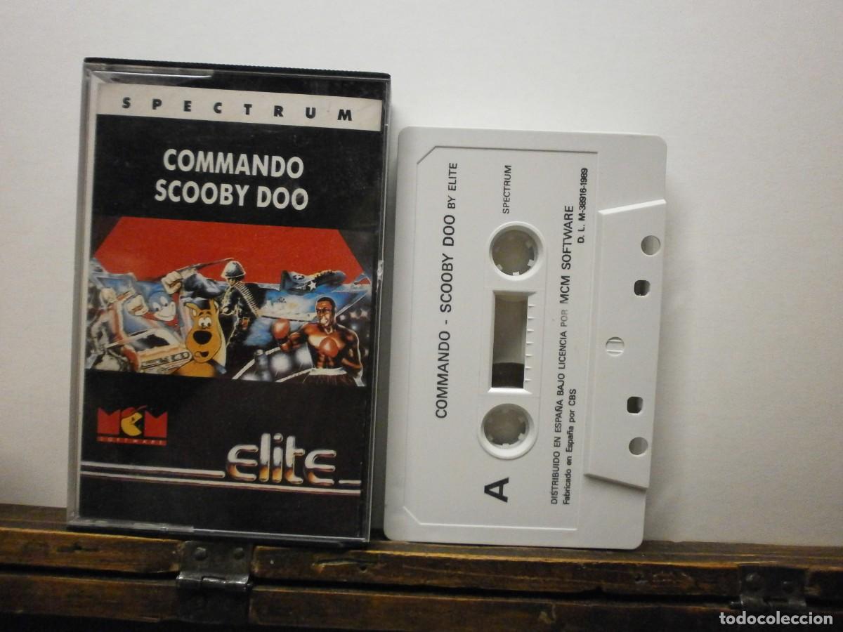 Videojuegos y consolas: juego spectrum commando scooby doo - Foto 1