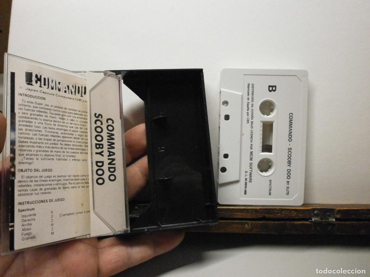 Videojuegos y consolas: juego spectrum commando scooby doo - Foto 2
