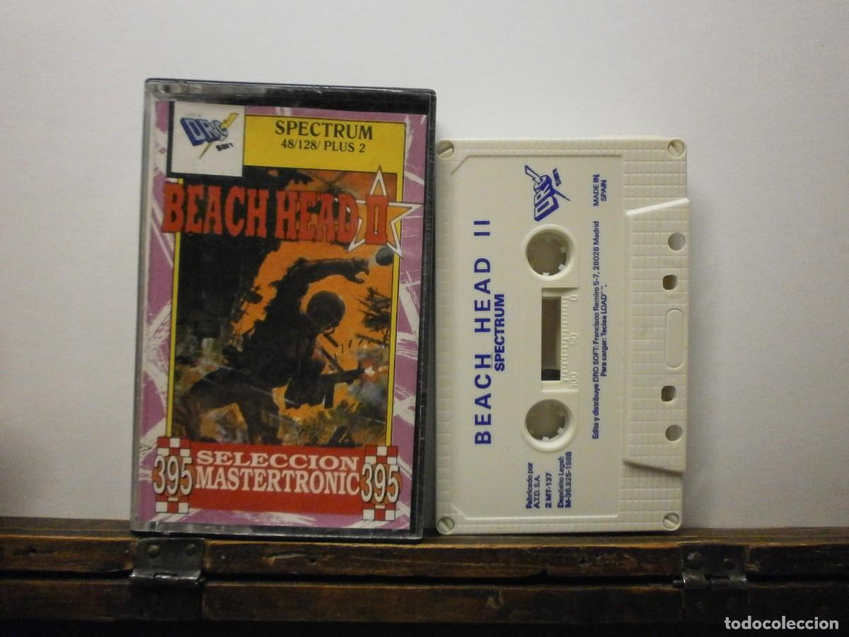 Videojuegos y consolas: juego spectrum commando beach head 2 - Foto 1