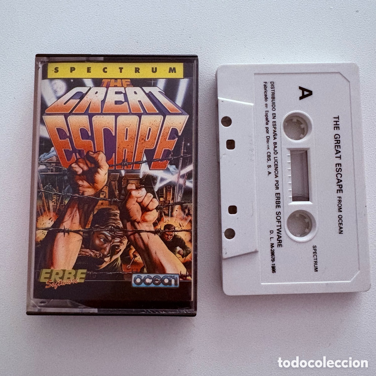 Videojuegos y consolas: JUEGO DE ORDENADOR SPECTRUM THE GREAT ESCAPE