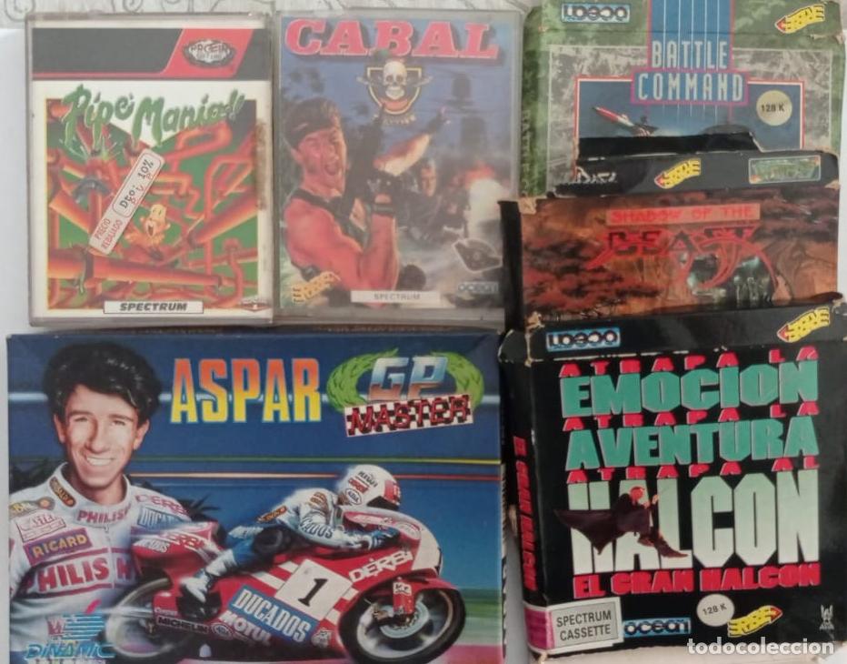 Videojogos e Consolas: 6 Juegos Spectrum cl&aacute;sicos caja cart&oacute;n y pl&aacute;stica