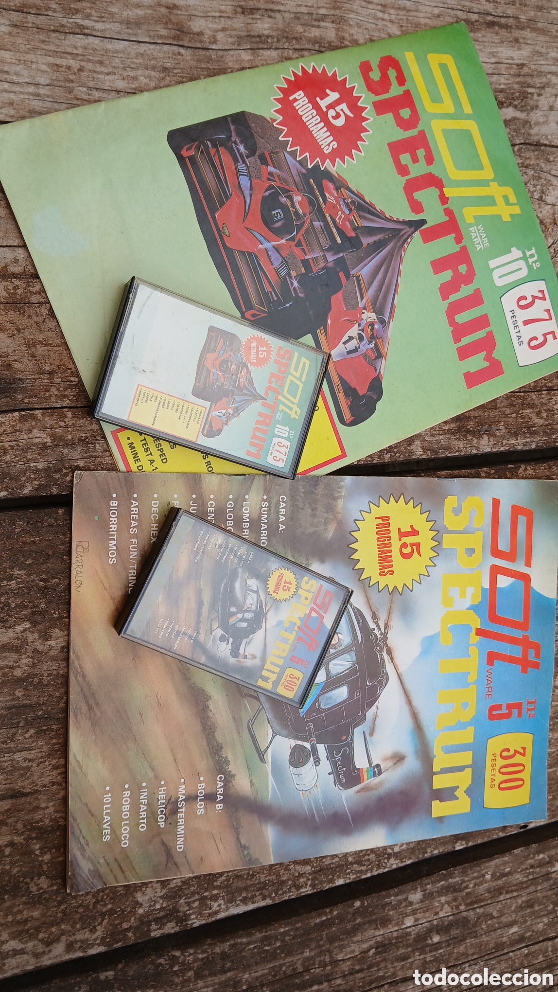 Videojuegos y consolas: Lote Soft Spectrum ZX Spectrum n&ordm; 5 y n&ordm; 10