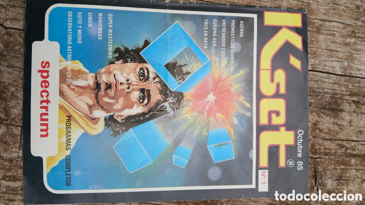 Videojuegos y consolas: Revista ICS Spectrum N&ordm; 1 (Octubre 1985) &ndash; Original &ndash; ZX Spectrum Descripci&oacute;n