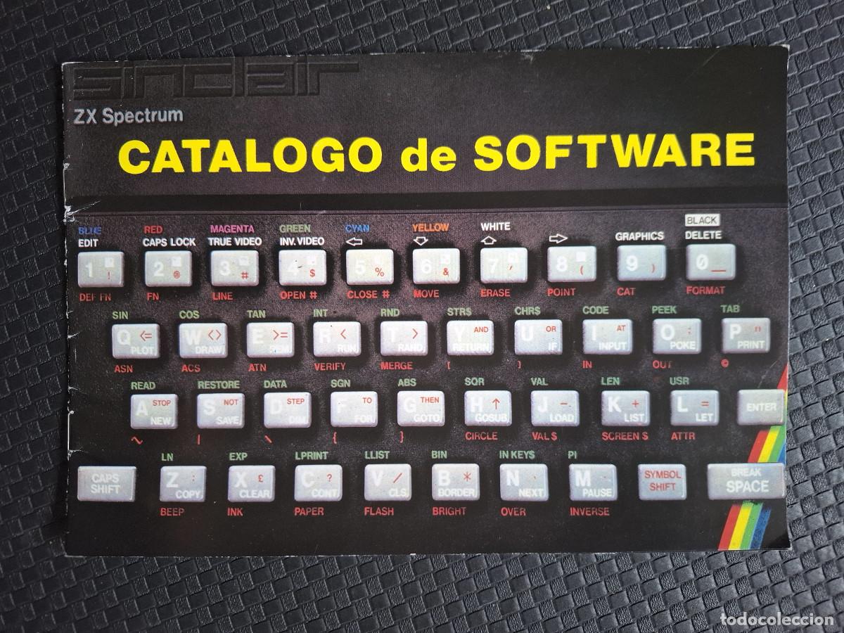 Videogiochi e Consoli: Cat&aacute;logo programas Spectrum de Investronica hacia 1983