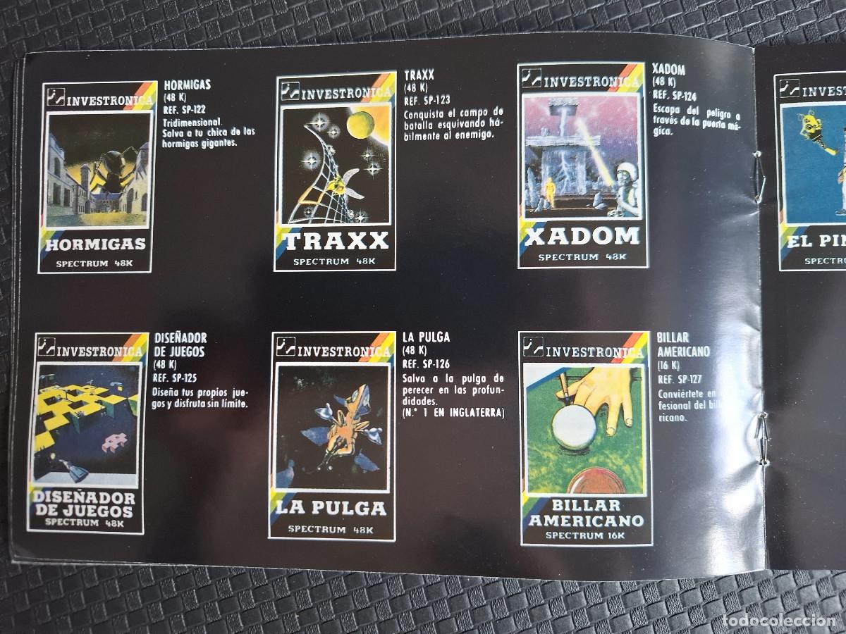 Videojuegos y consolas: Cat&aacute;logo programas Spectrum de Investronica hacia 1983 - Foto 6