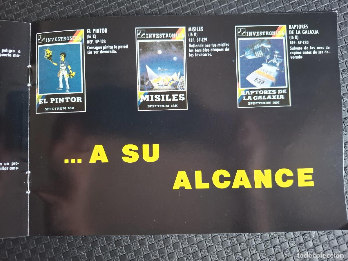 Videojuegos y consolas: Cat&aacute;logo programas Spectrum de Investronica hacia 1983 - Foto 7