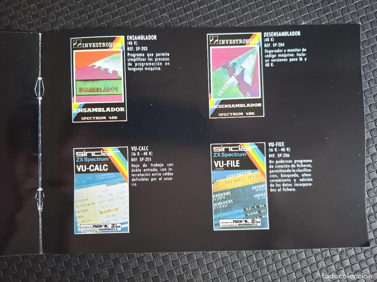 Videojuegos y consolas: Cat&aacute;logo programas Spectrum de Investronica hacia 1983 - Foto 9