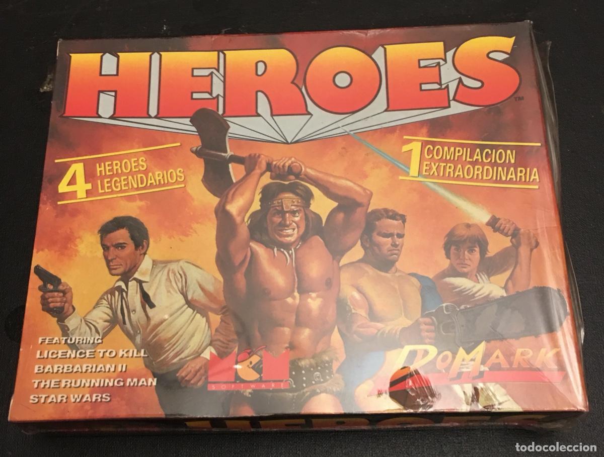 Videojuegos y consolas: Heroes Domark Spectrum (con precinto abierto)