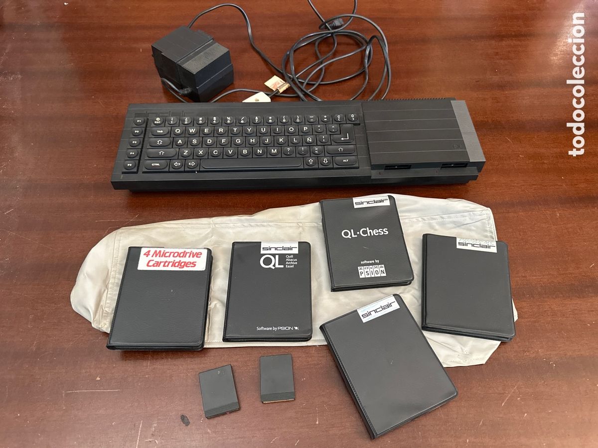 Videojuegos y consolas: SPECTRUM SINCLAIR QL. CON CARTUCHOS SIN COMPROBAR