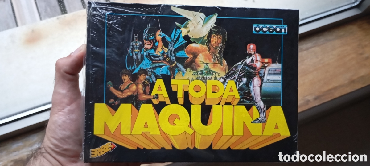 Videojuegos y consolas: A Toda M&aacute;quina - PRECINTADO Spectrum Ocean Rambo Robocop Batman Rambo III Drag&oacute;n Ninja After Burner