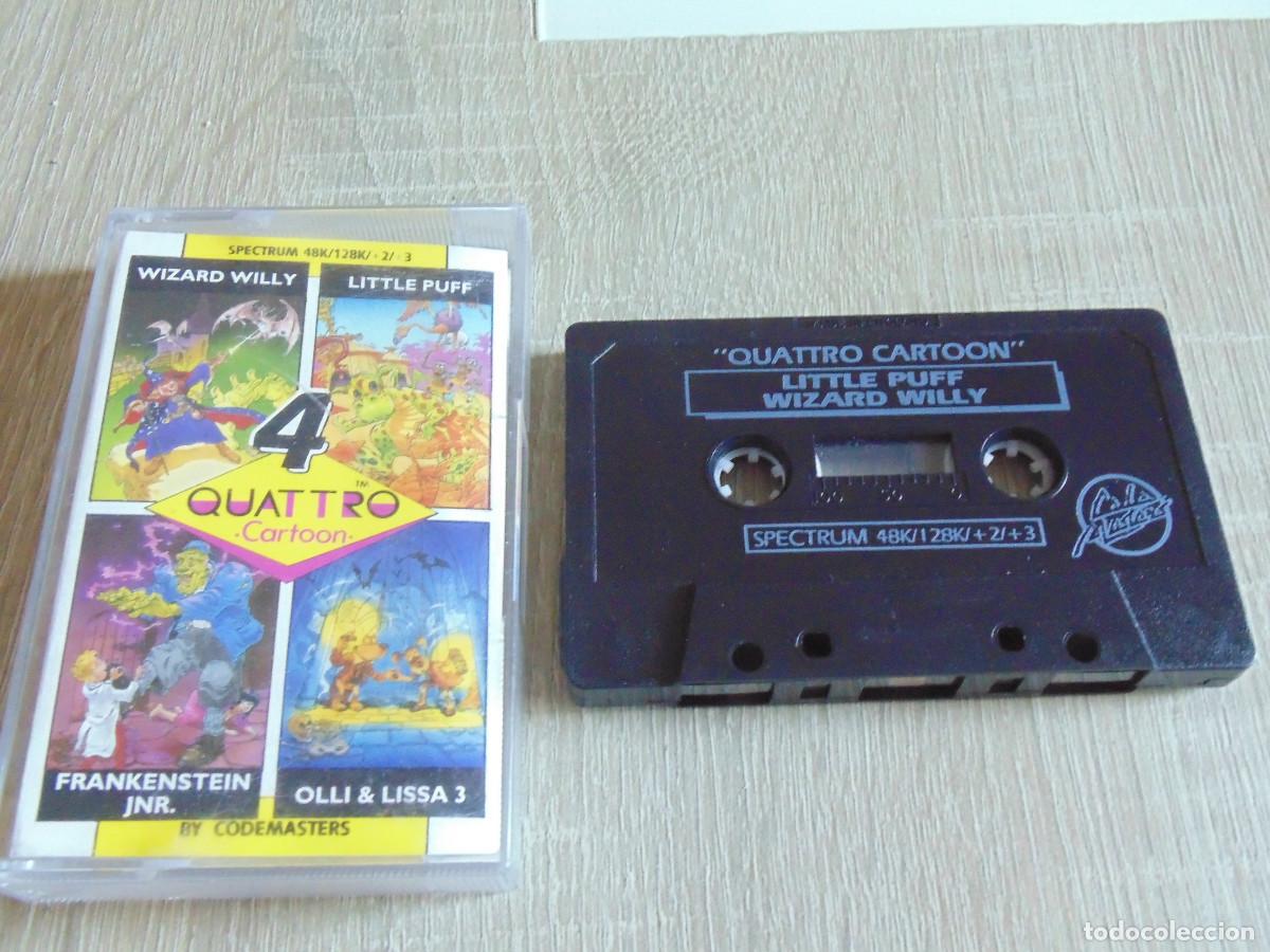 Videojuegos y consolas: Pack spectrum. 4 Cuattro Cartoon. Codemasters. - Foto 2