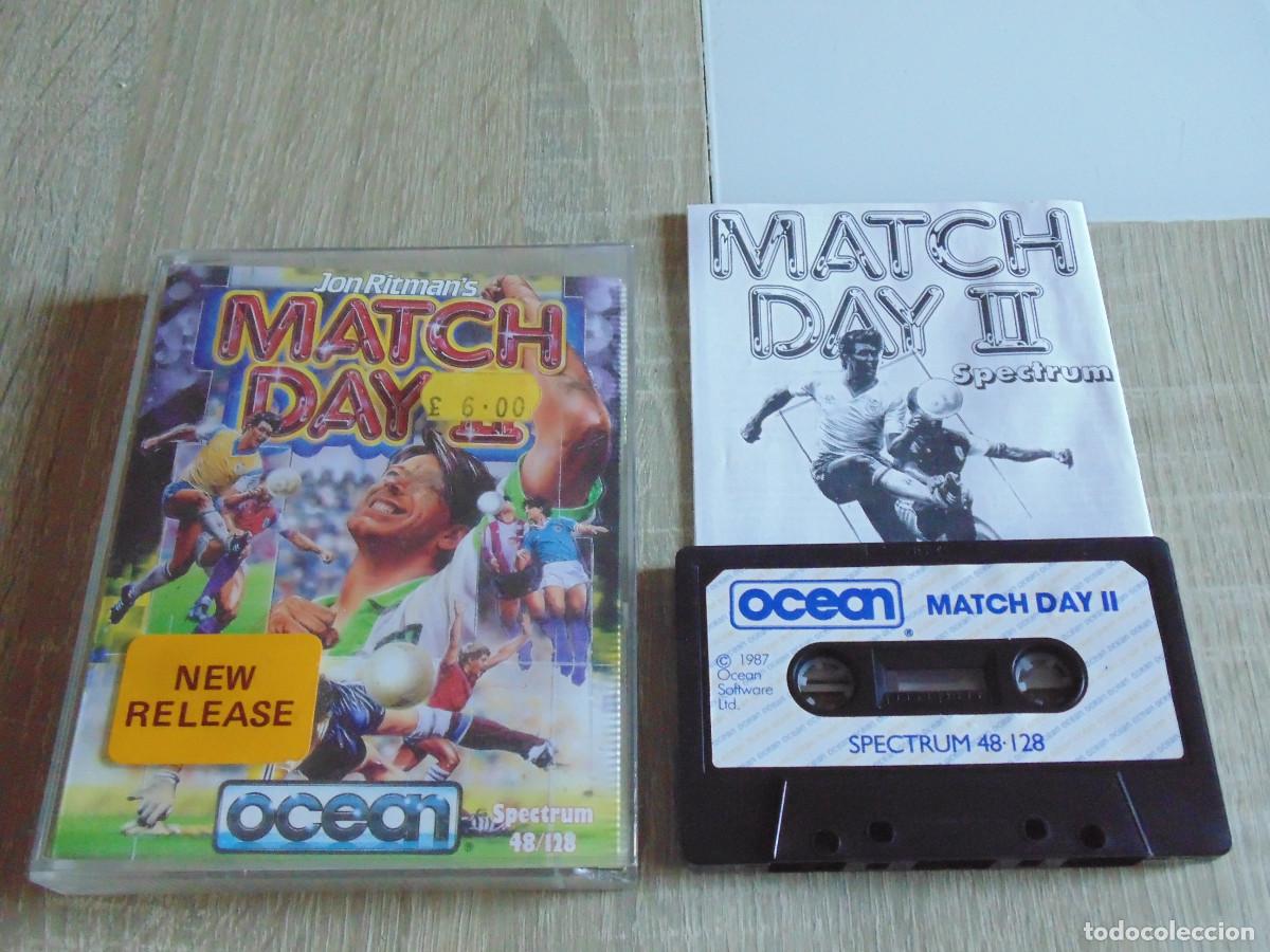 Videojuegos y consolas: Juego Spectrum. Match Day II. Ocean.