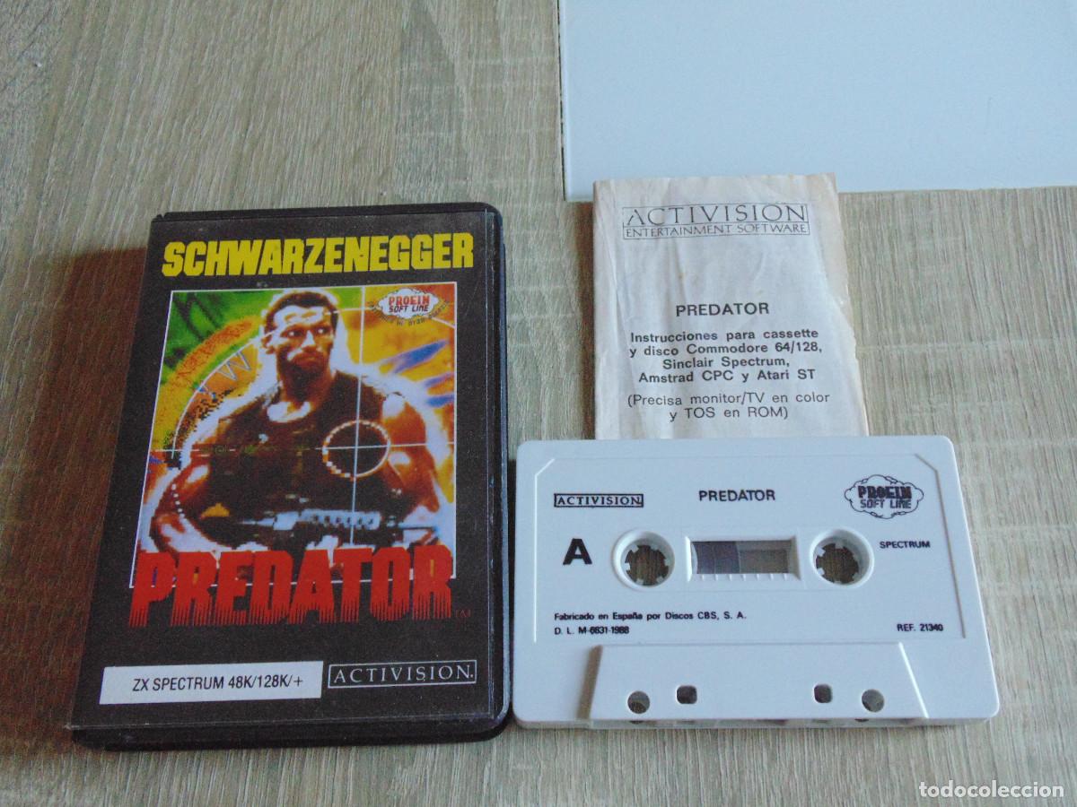 Videojuegos y consolas: Juego Spectrum. Predator. Fox / Activision / Proein.