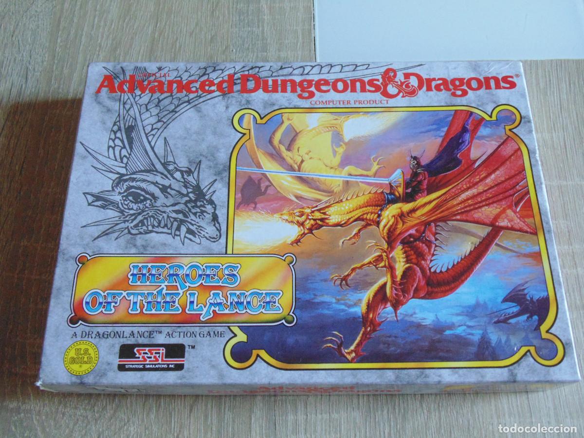 Videojuegos y consolas: Juego Spectrum. Dungeon & Dragons. Heroes of The Lance. TSR / Us Gold.