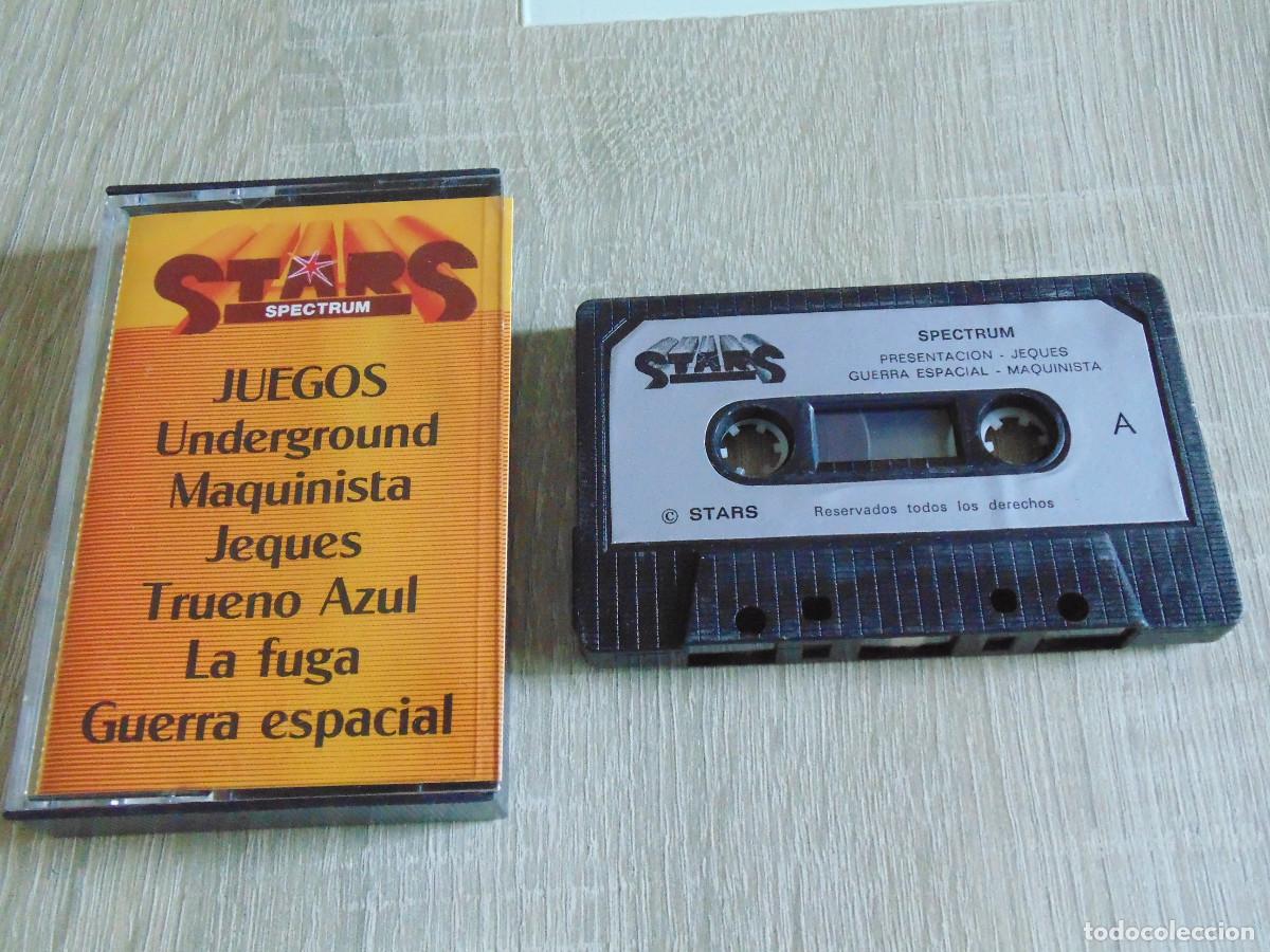 Videojuegos y consolas: Cinta Revista Stars Juegos n&ordm; 3. Varios / Stars.