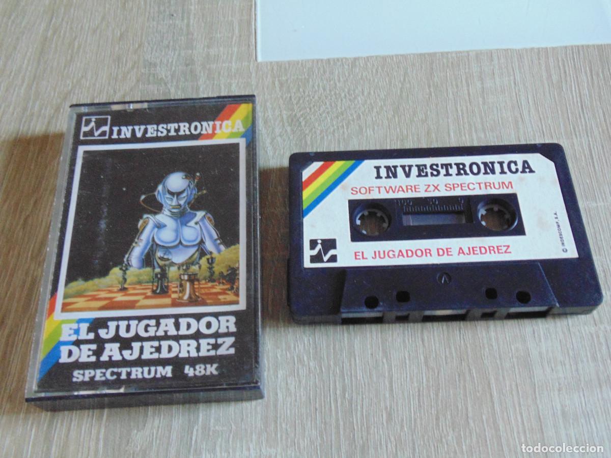 Videojuegos y consolas: Juego Spectrum. el Jugador de Ajedrez. Quicksilva / Investronica.