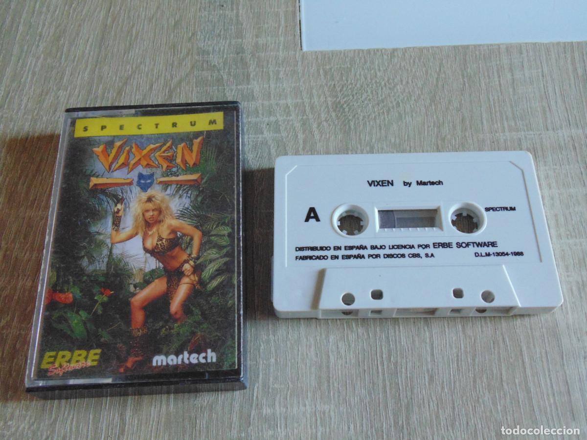Videojuegos y consolas: Juego Spectrum. Vixen. Martech / Erbe.