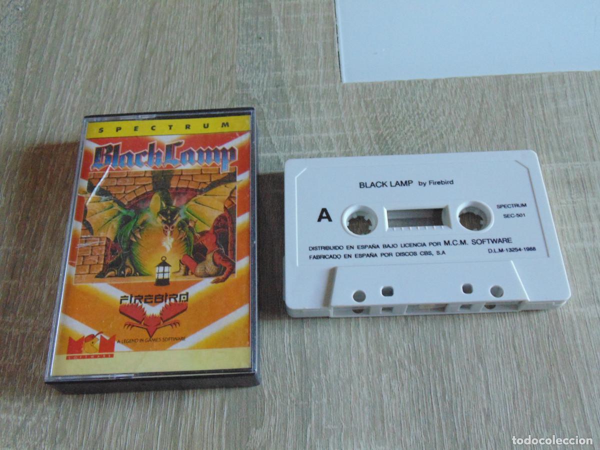 Videojuegos y consolas: Juego Spectrum. Black Lamp. Firebird / MCM.