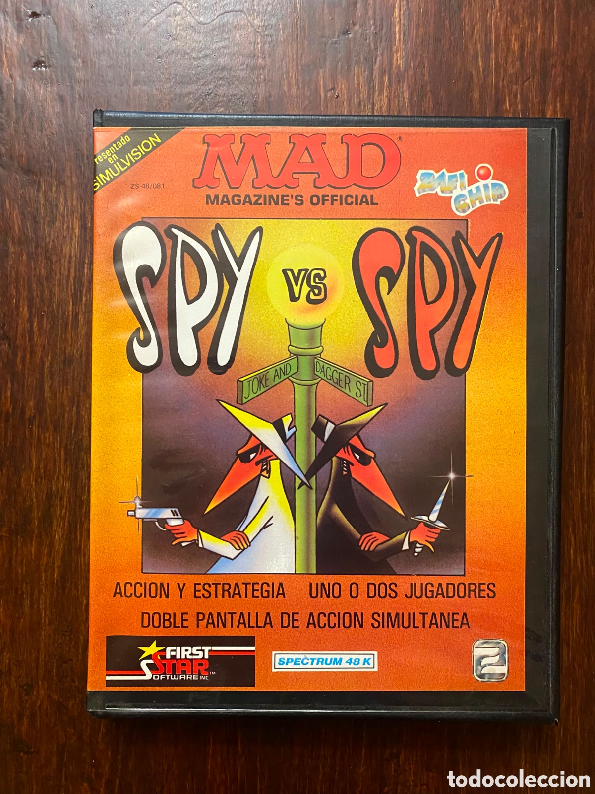 Videojuegos y consolas: Spy vs Spy ZX Spectrum 48K - Edici&oacute;n Espa&ntilde;ola