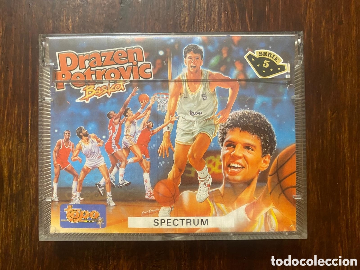 Videojuegos y consolas: Drazen Petrovic Basket ZX Spectrum Topo Soft