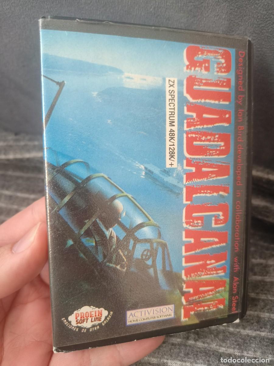Videojuegos y consolas: Rareza coleccionistas ! Antiguo juego Casette ZX Sprectrum 48K / 128 K Guadalcanal 1987