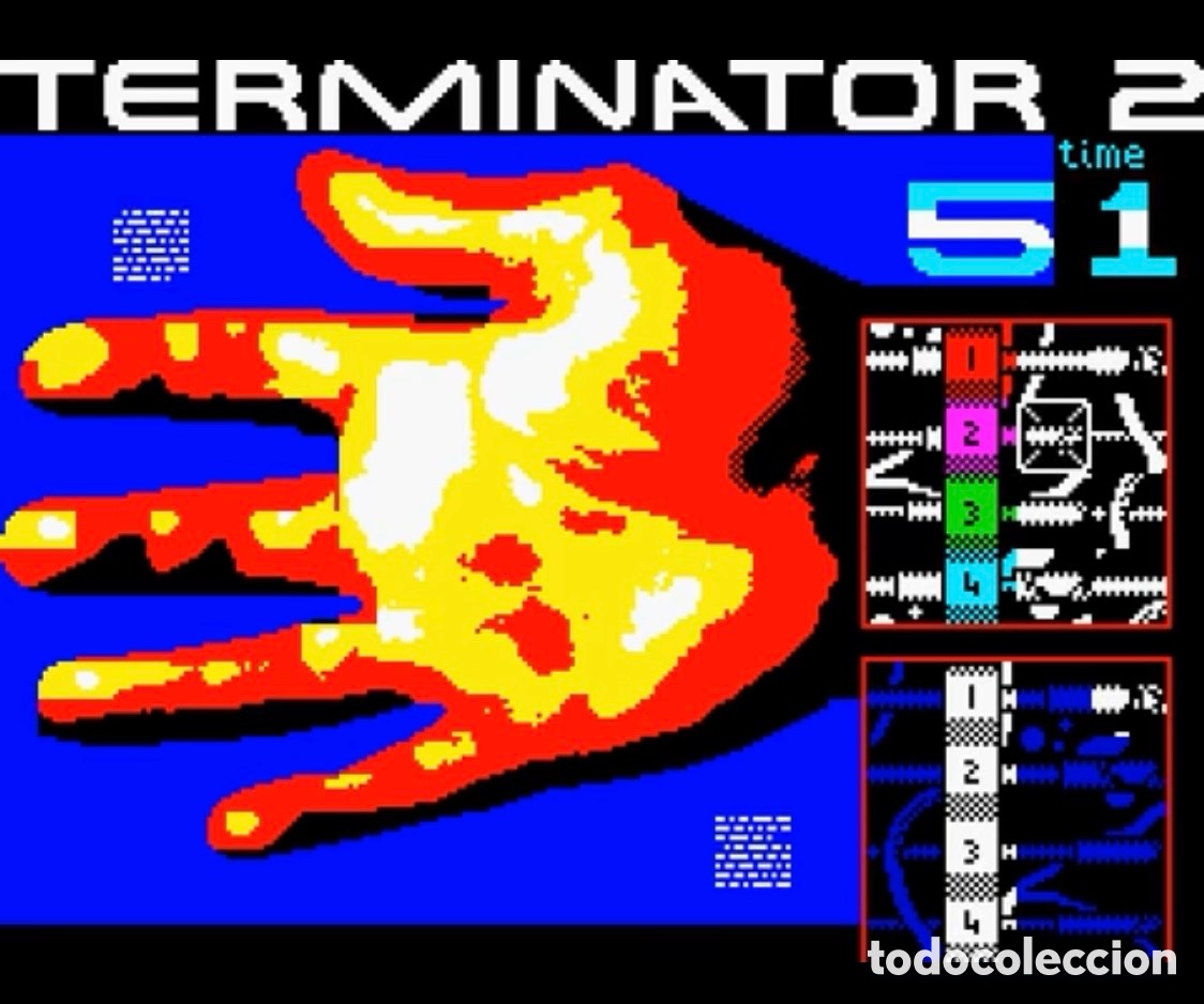 Videojuegos y consolas: Terminator 2: Judgment Day [Ocean Software] 1991 Erbe Software [ZX SPECTRUM] - Foto 9