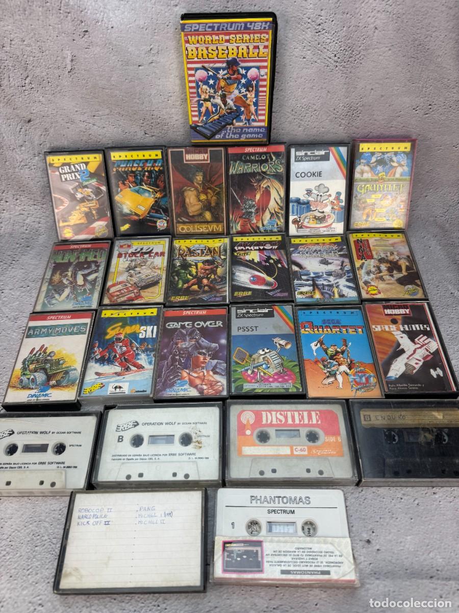 Videospiele und Konsolen: LOTE RARO 25 CINTAS ZX SPECTRUM 48K &ndash; 1982-1990 &ndash; VIDEOJUEGOS VINTAGE