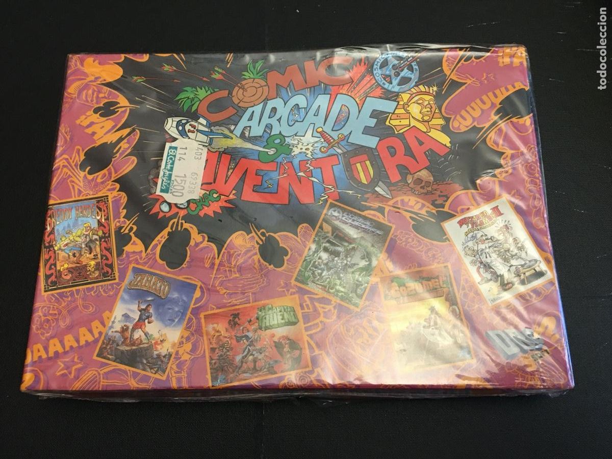 Videojuegos y consolas: Pack Comic, Arcade & Aventura Drosoft Spectrum (con precinto original roto)