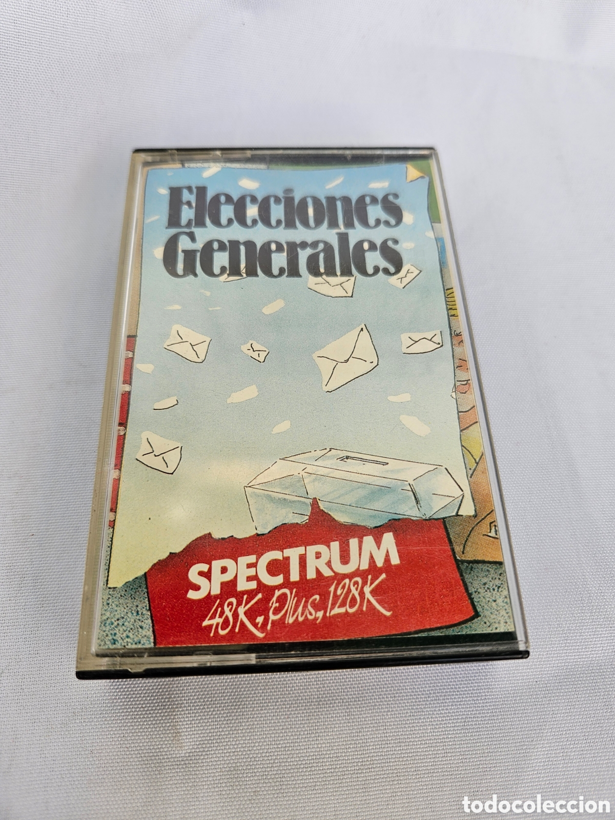 Videojuegos y consolas: CINTA CASETTE SPECTRUM. ELECCIONES GENERALES 48K PLUS 128K