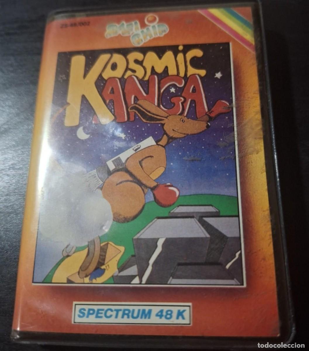 Videojuegos y consolas: JUEGO SPECTRUM 48K CON ESTUCHE - KOSMIC KANGA - ZAFIRO 1984