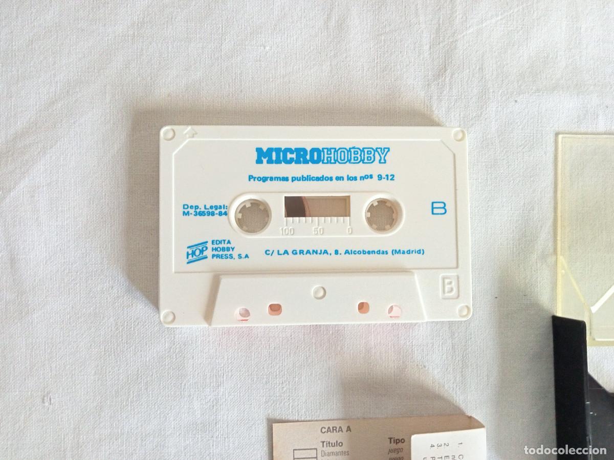 Videojuegos y consolas: Cassette Microhobby Semanal ZX Spectrum Programas 9-12 - Foto 7