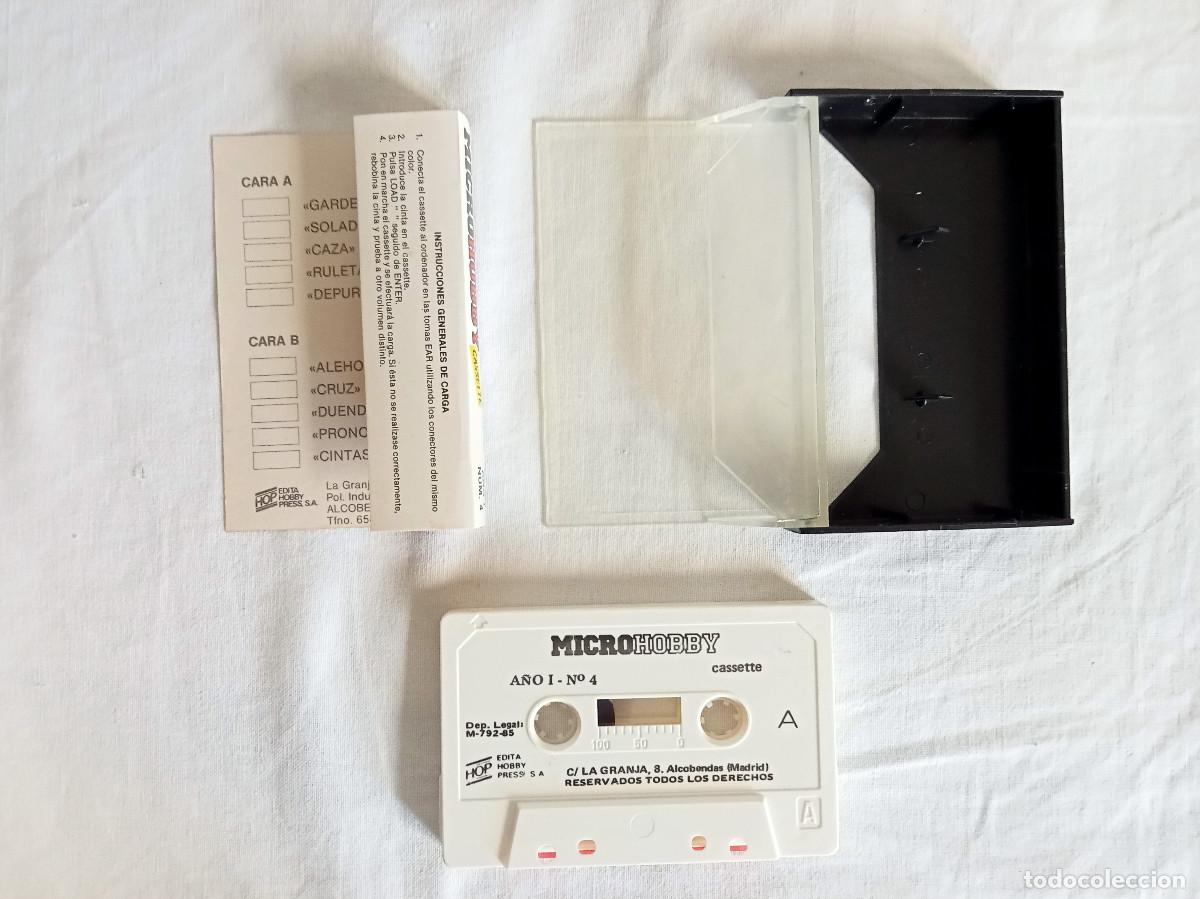 Videojuegos y consolas: Cassette Microhobby N&uacute;mero 4 ZX Spectrum - Foto 6