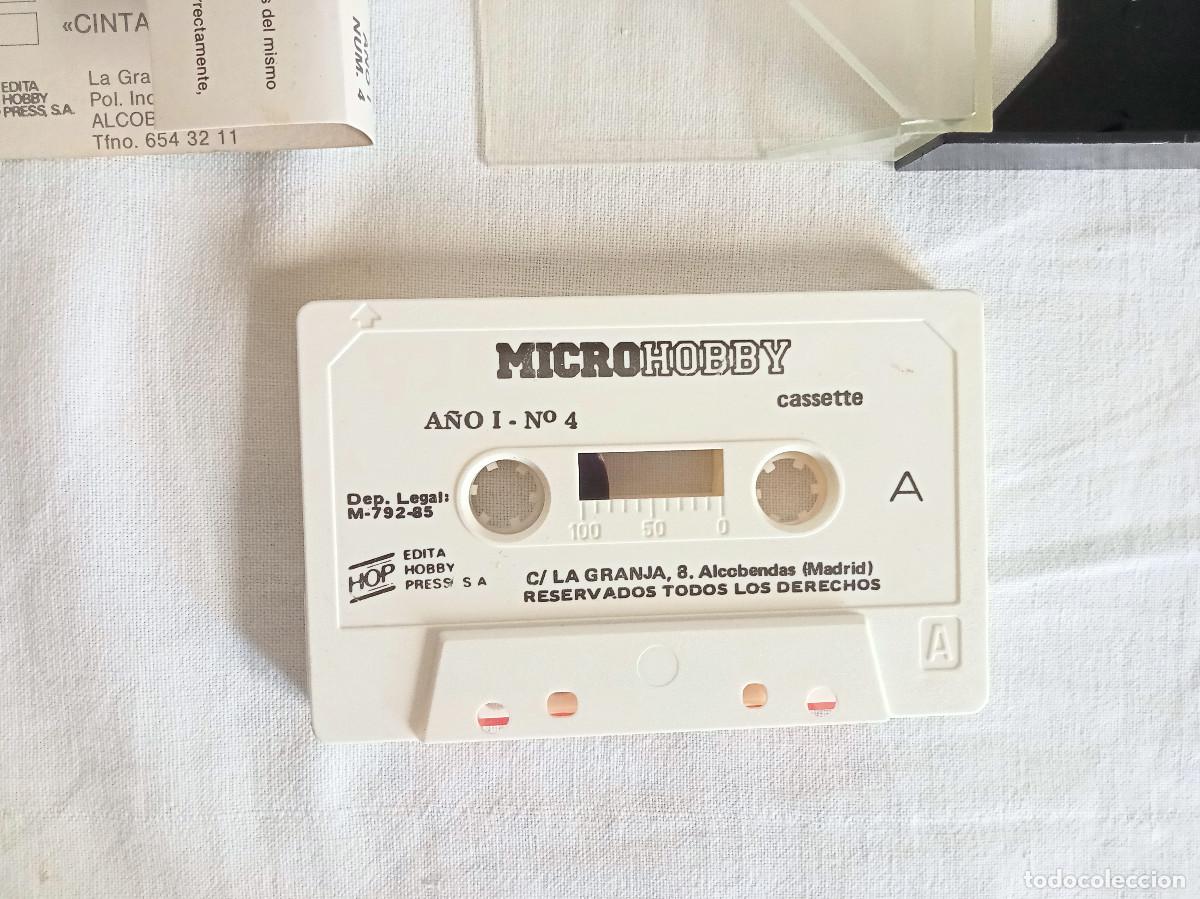 Videojuegos y consolas: Cassette Microhobby N&uacute;mero 4 ZX Spectrum - Foto 7