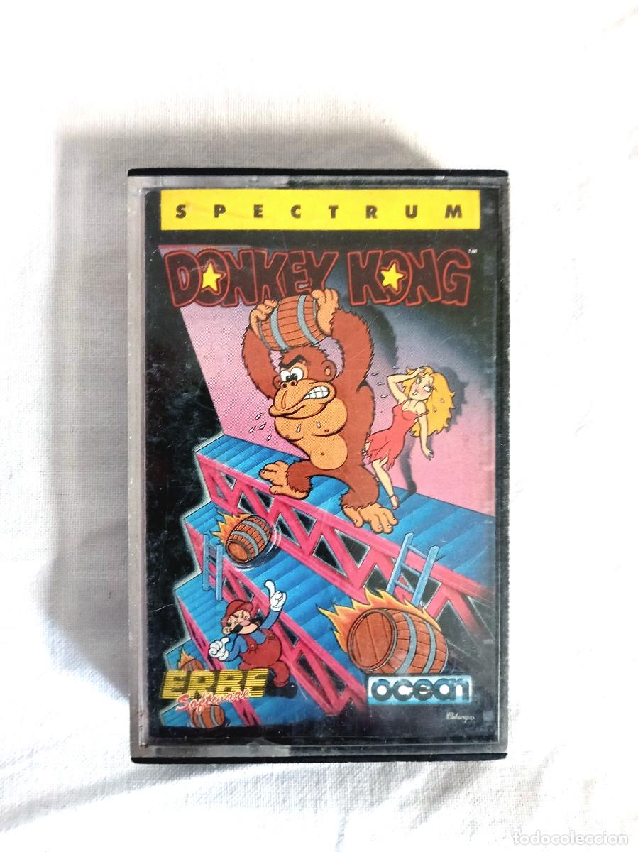 Videojogos e Consolas: Donkey Kong Videojuego ZX Spectrum Erbe Ocean Nintendo Super Mario