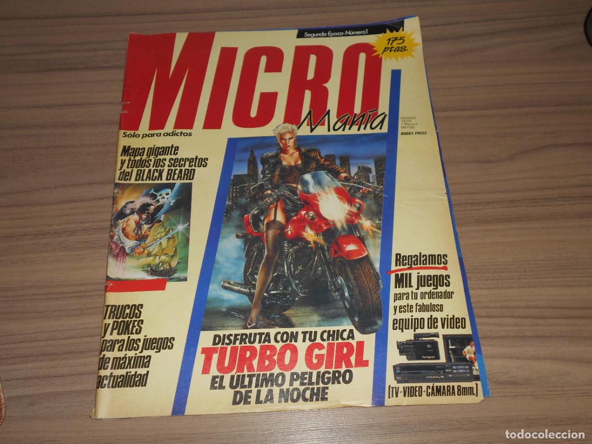 Videojuegos y consolas: Revista MICROMANIA n&ordm; 1 JUNIO 1988 Micro Mania MSX - SPECTRUM - SEGA - COMMODORE - ATARI Etc...
