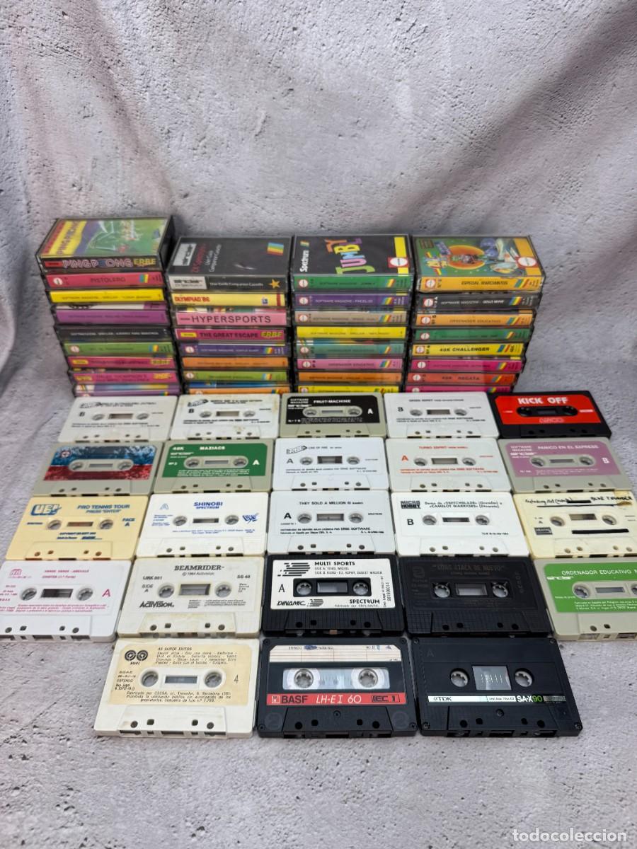 Videojuegos y consolas: LOTE RARO 56 CINTAS ZX SPECTRUM 48K &ndash; 1982-1990 &ndash; VIDEOJUEGOS VINTAGE
