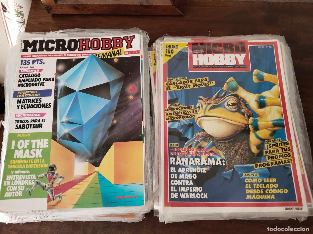 Videojuegos y consolas: 75 revistas Micro Hobby. Ver n&uacute;meros.