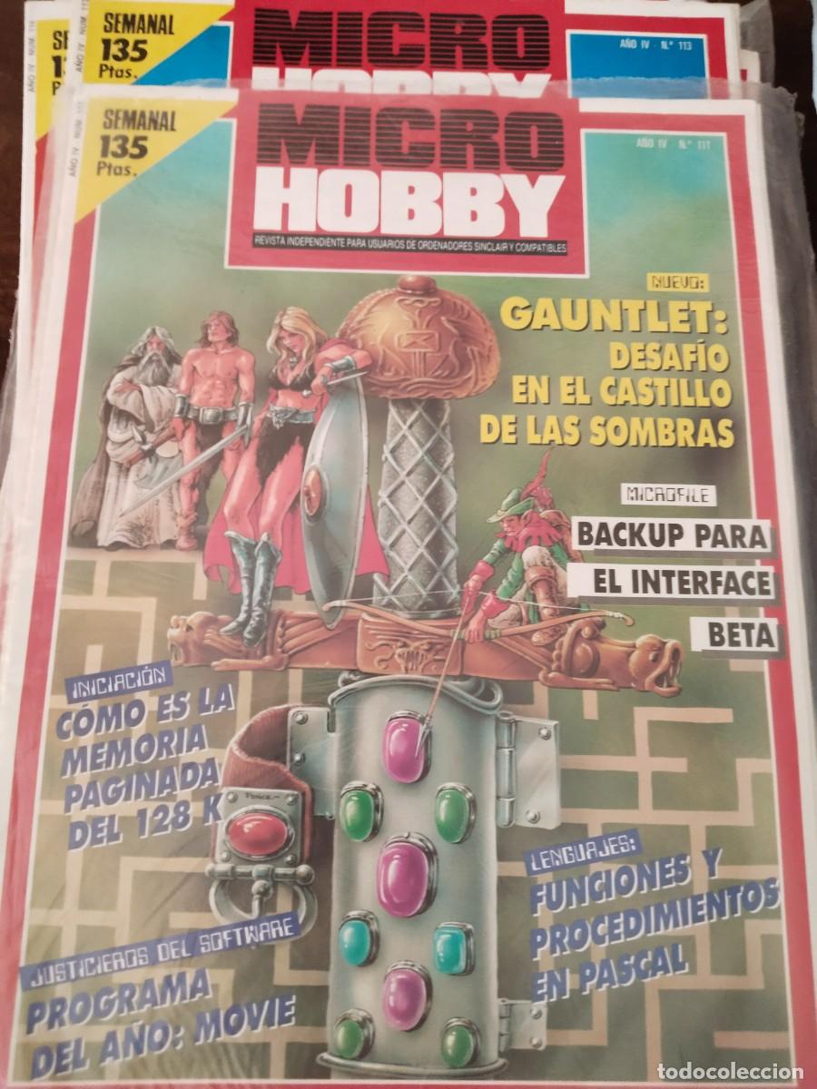 Videojuegos y consolas: 75 revistas Micro Hobby. Ver n&uacute;meros. - Foto 9