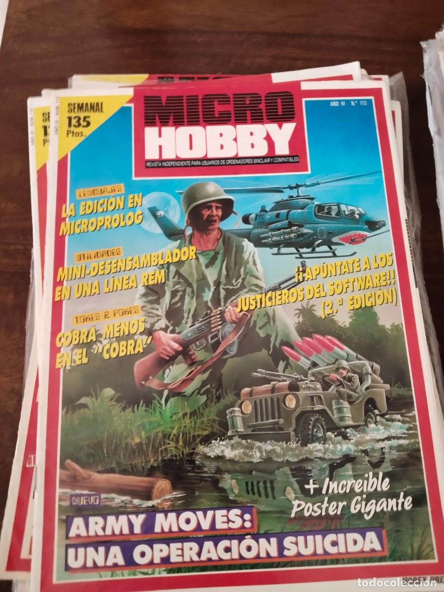Videojuegos y consolas: 75 revistas Micro Hobby. Ver n&uacute;meros. - Foto 10