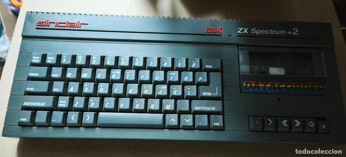 Videojuegos y consolas: Consola ordenador zx Spectrum + 2 Sinclair. 128 k . con lo que se ve en las fotos