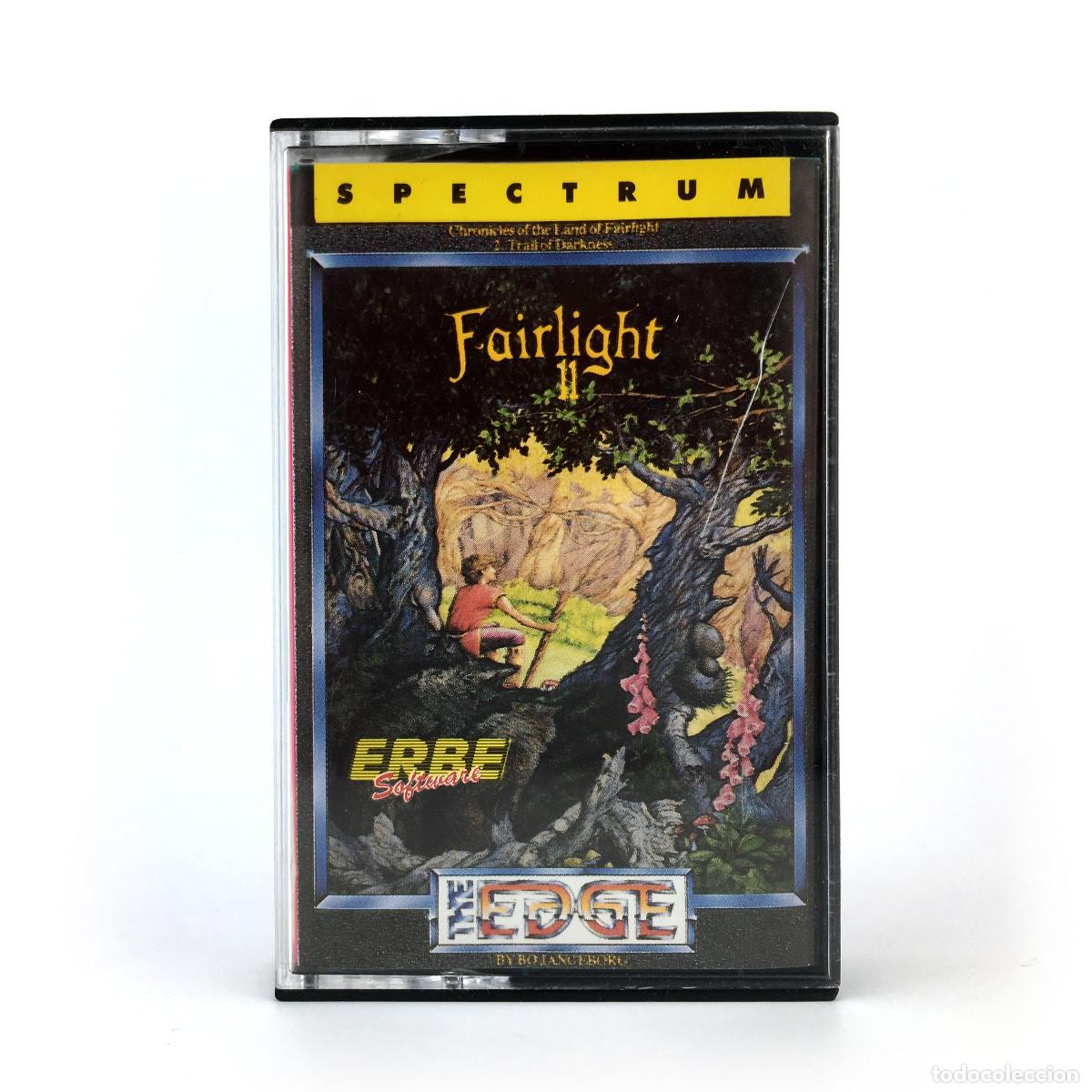 Videojuegos y consolas: FAIRLIGHT 2 ERBE LOMO ROSA BO JANGEBORG A TRAIL OF DARKNESS 1986 THE EDGE SINCLAIR SPECTRUM CASSETTE