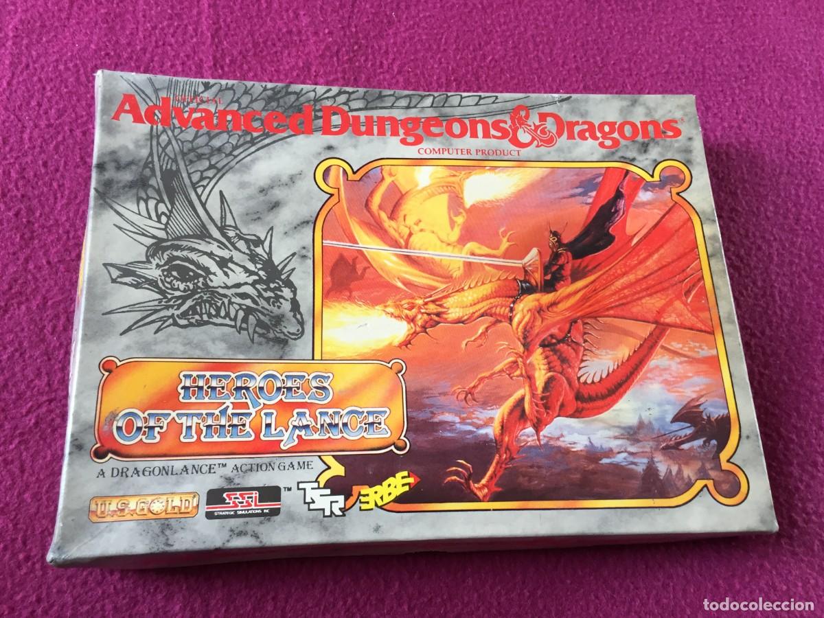 Videojuegos y consolas: Advanced Dungeons & Dragons: Heroes of the Lance, juego de Spectrum en casette