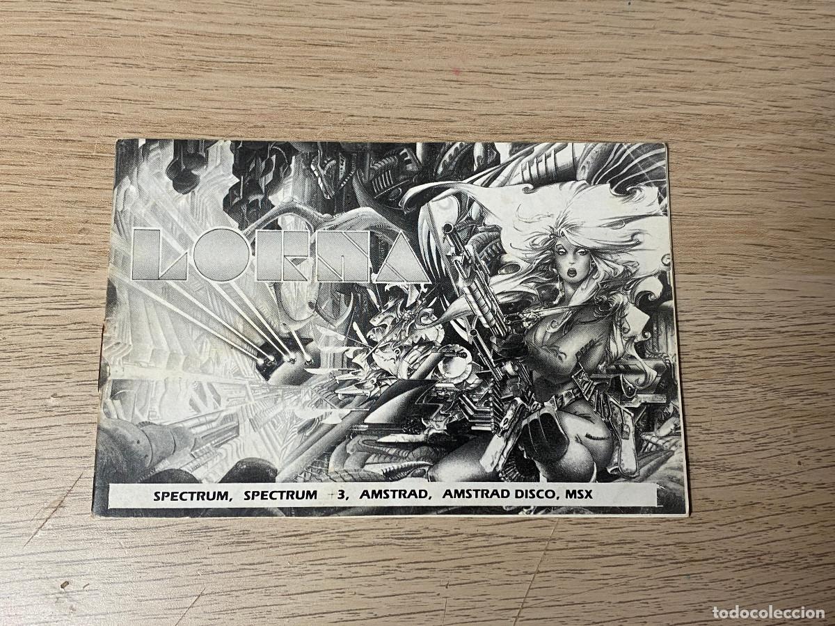 Videojuegos y consolas: Manual de instrucciones Lorna MSX,Spectrum,Amstrad