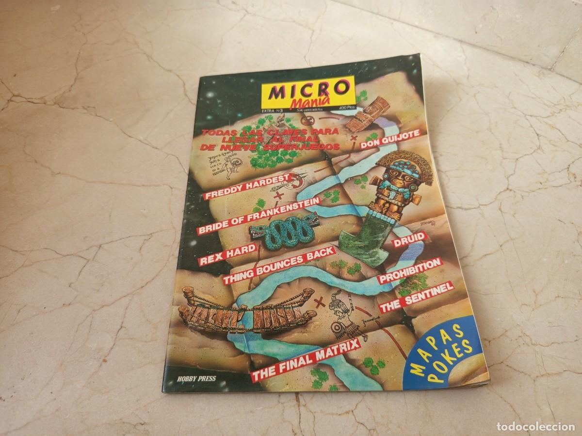 Videogiochi e Consoli: REVISTA MICROMAN&Iacute;A - EXTRA N&ordm; 3 - 1987 - VIDEOJUEGOS AMSTRAD COMMODORE MSX SPECTRUM - MICRO MAN&Iacute;A