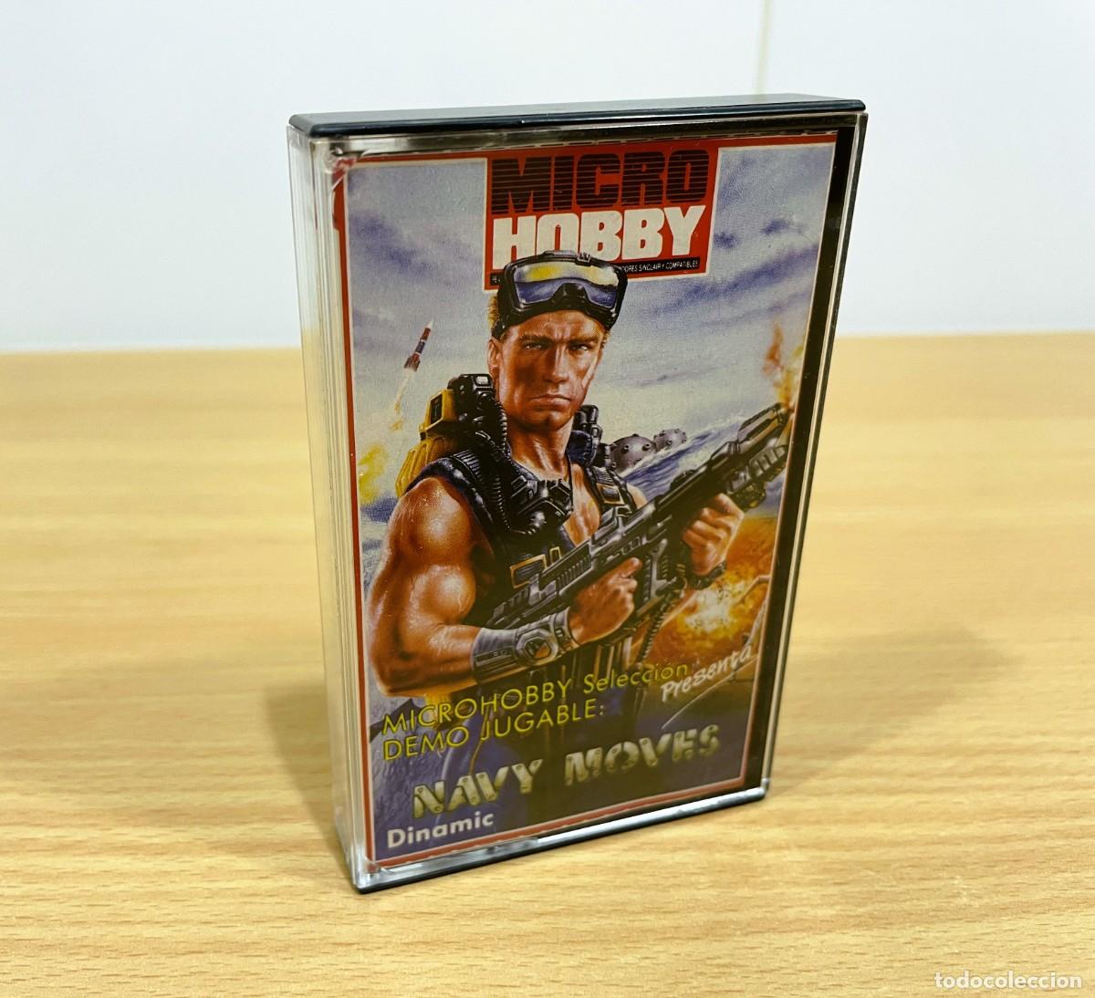 Videojuegos y consolas: CINTA CASSETTE SPECTRUM n&ordm; 2 - DEMO NAVY MOVES DE LA REVISTA MICRO HOBBY. DINAMIC, 1987