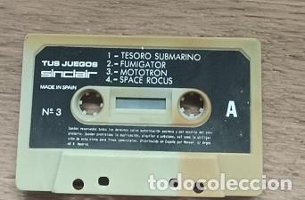 Videojuegos y consolas: Tus Juegos N3 Cassette Spectrum Monser SA Edici&oacute;n Espa&ntilde;ola